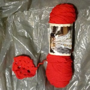 ReD "NATURA WINTUK" w/ Afghan instructions) pattern started 🔥offers🔥 *Vintage*